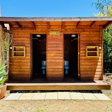 Glamping On Organic Yoga Farm With Natural Swimming Pool Near Beach Moncarapacho Dış mekan fotoğraf