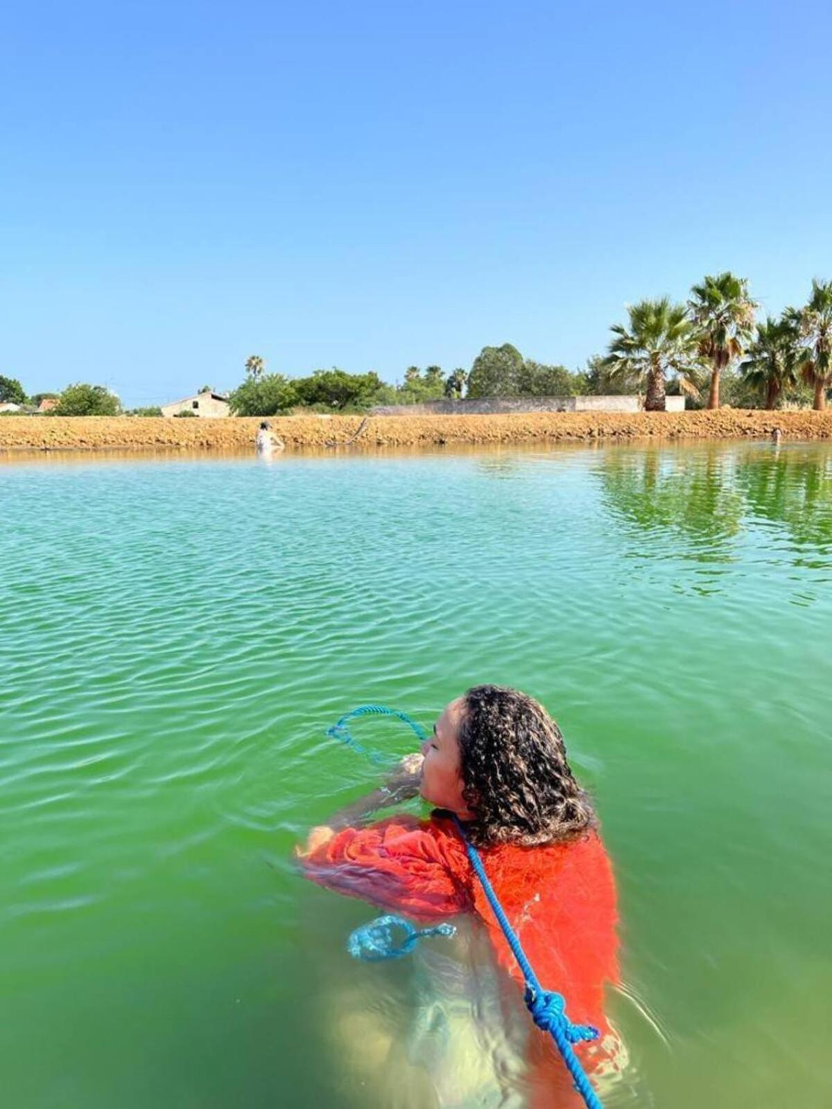 Glamping On Organic Yoga Farm With Natural Swimming Pool Near Beach Moncarapacho Dış mekan fotoğraf